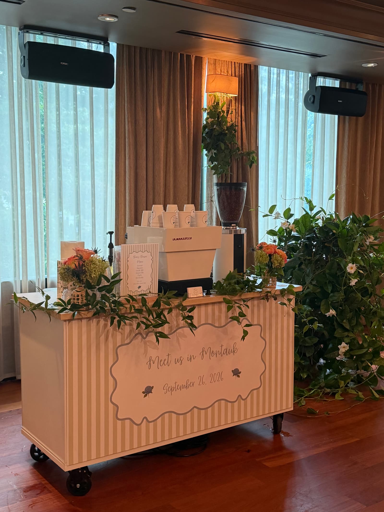 Melu's Cafe bridal shower Event